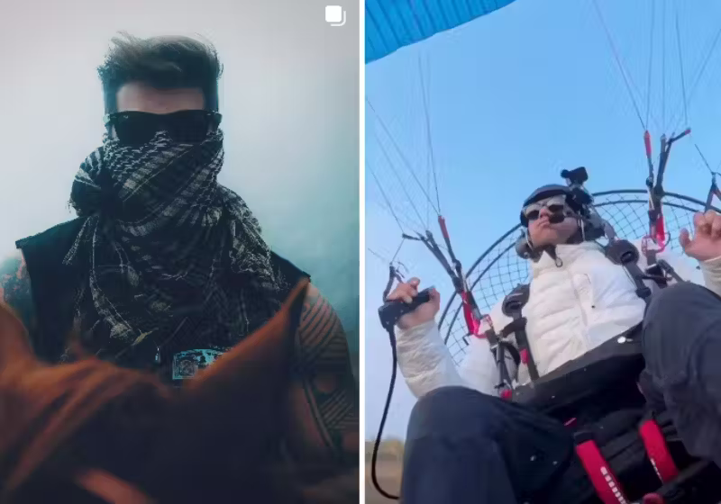 Após 14 anos paraplégico, Fernando Fernandes experimenta de voltar a andar com ajuda de uma aparelho específico. Nas redes, os internautas vibram. Foto: @fernandolife